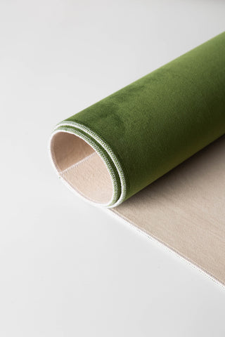 Flat Lay- Velvet Vintage Green&Ivory