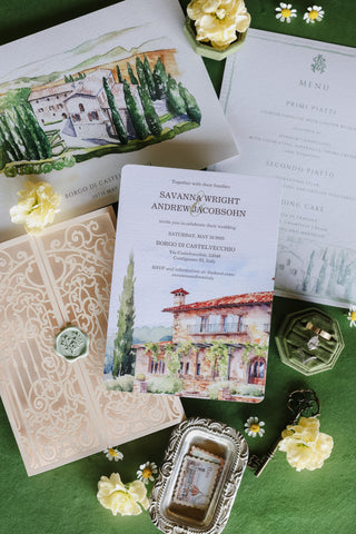 Flat Lay- Velvet Vintage Green&Ivory