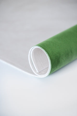 Flat Lay- Velvet Vintage Green&Ivory